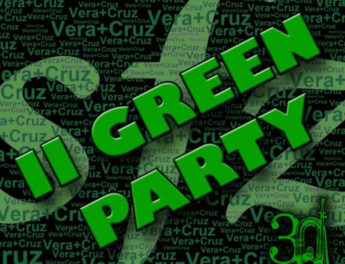 La II Green Party cantó "Su canción"