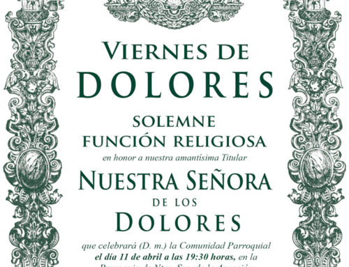 Viernes de Dolores | Besamanos