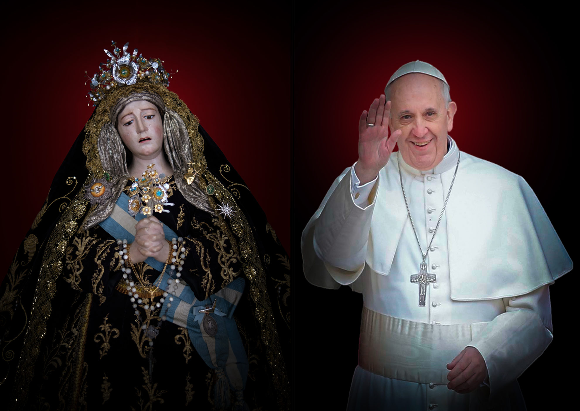 papa francisco y dolores 2